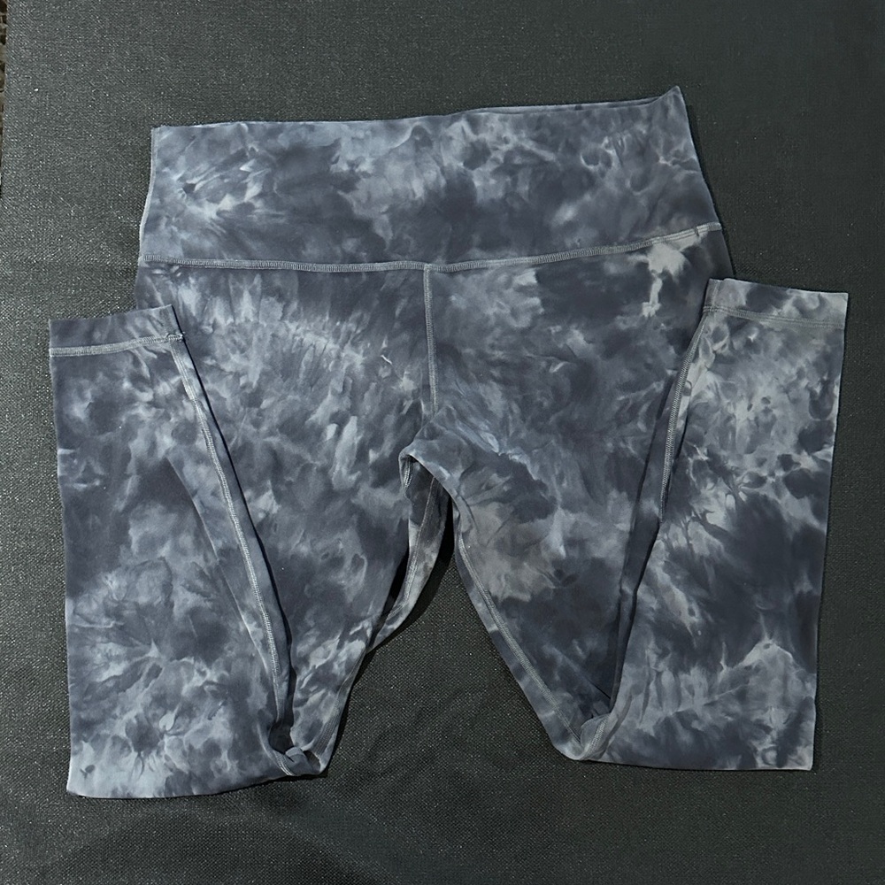 lululemon athletica Align Black Tie Dye Leggings
